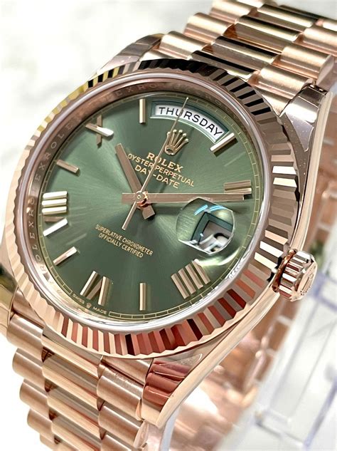 rolex day-date 40 228235 gold